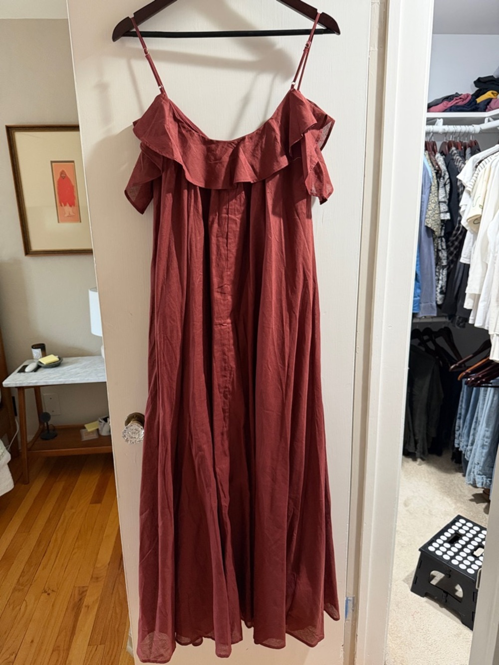 DISSH Capri Sahara Linen Blend Maxi Dress - Picture 5 of 6
